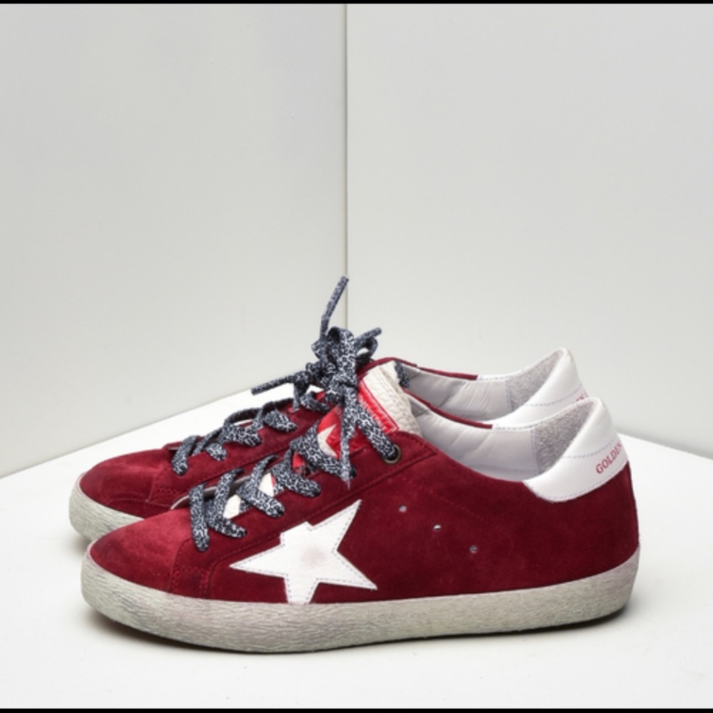 Golden Goose Red Star Tennis Shoes 38
